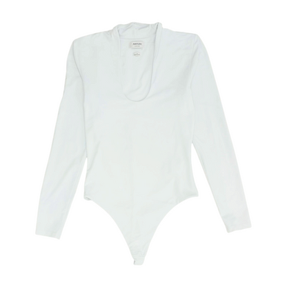White Bodysuit Blouse