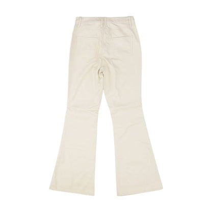 Ivory Solid Pants