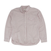 White Striped Long Sleeve Button Down