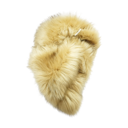 Tan Fur Scarf
