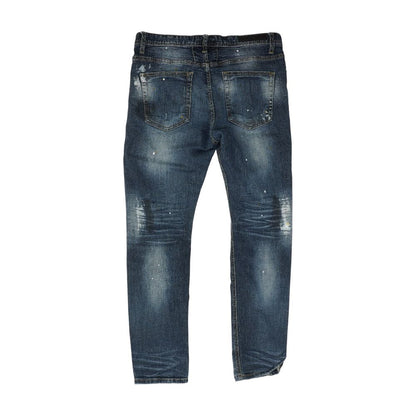 Blue Straight Jeans