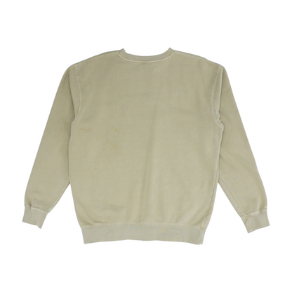 Tan Solid Sweatshirt Pullover