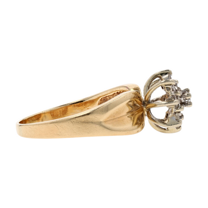 1 ctw 14K Two-Tone Gold Diamond Fashion Ring