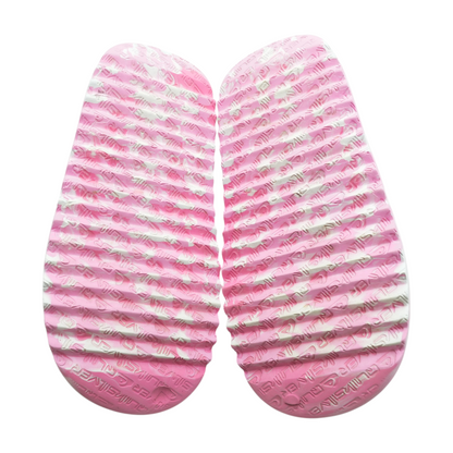 Pink Athletic Slides Shoes