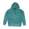 Green Solid Hoodie Pullover