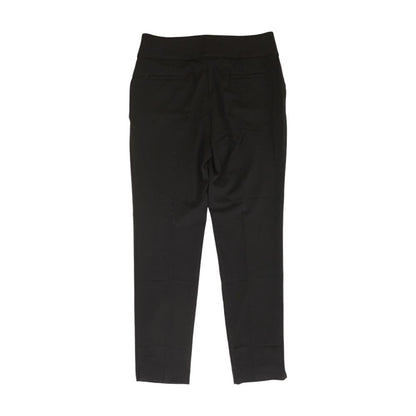 Black Solid Dress Pants