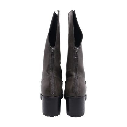 Charcoal Ankle Boots