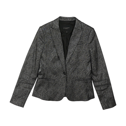 Black Abstract Blazer