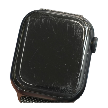 41mm Series 7 Midnight Smartwatch Gray Band S/M