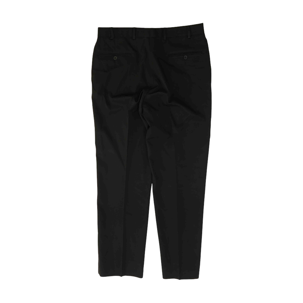 Black Straight Pants