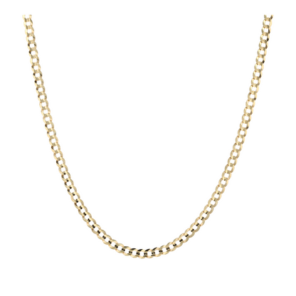 14K Yellow Gold Chain Necklace