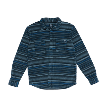 Gray Striped Jacket