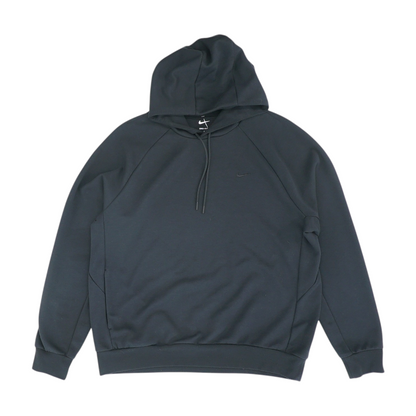 Black Solid Hoodie Pullover