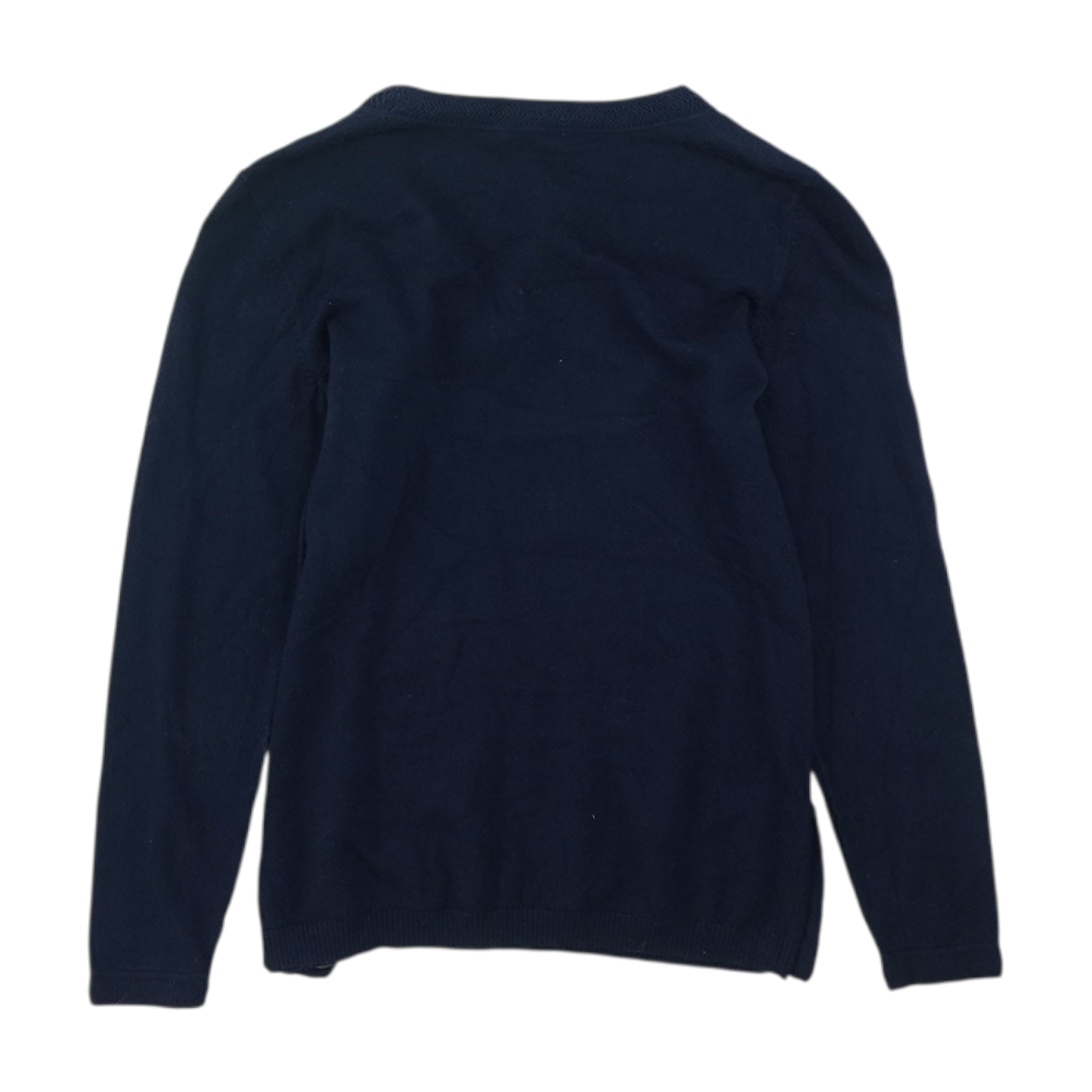 Navy Petite Pullover Sweater