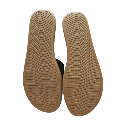 Black Flat Sandals