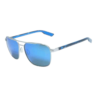 Silver 06S4003 Aviator Sunglasses