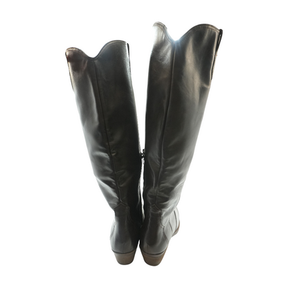 Brown Knee-High Boots