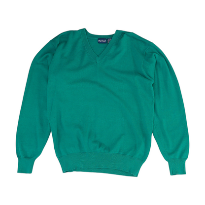 Vintage Green Tall Solid Pullover Sweater