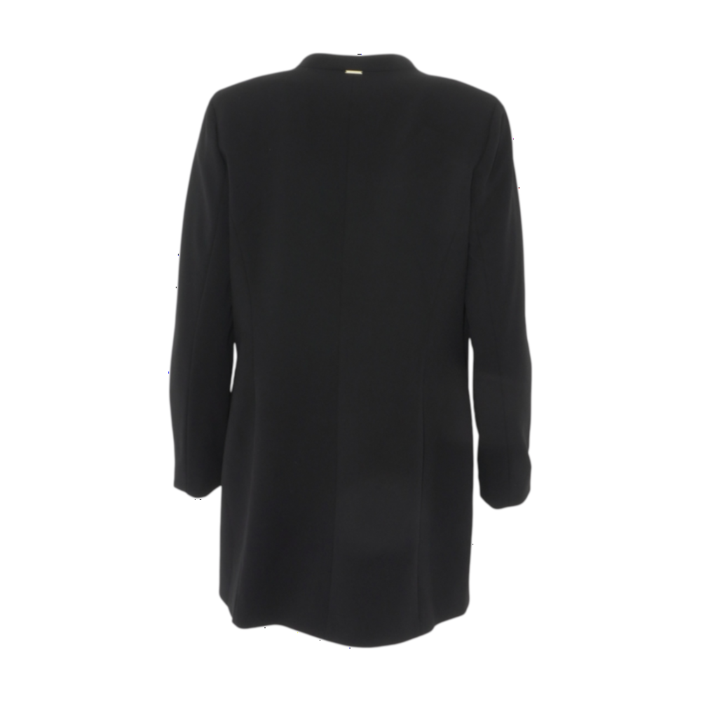 Black Solid Blazer