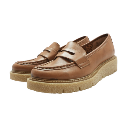 Brown Slip-On Flats