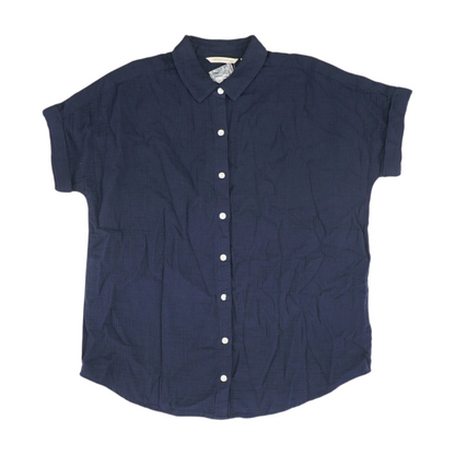 Navy Button Down