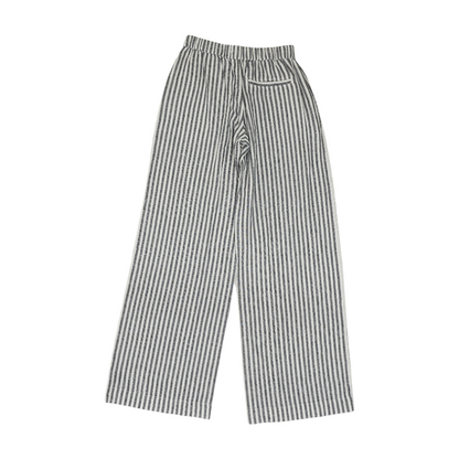 White Striped Pants