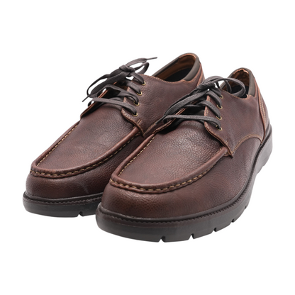 Brown Lace-Up Dress Shoes