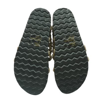 Cliffs Beige Flat Sandals – Image 4