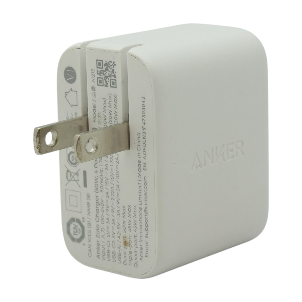 Zolo 4-Port 50W Charging Block