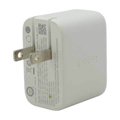 Zolo 4-Port 50W Charging Block
