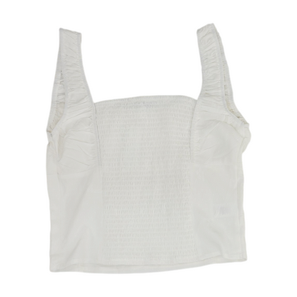 Ivory Cropped Blouse
