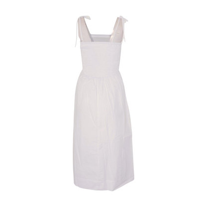 White Midi Dress