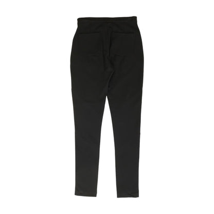 Black Solid Pants