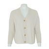 Cream Cardigan Sweater