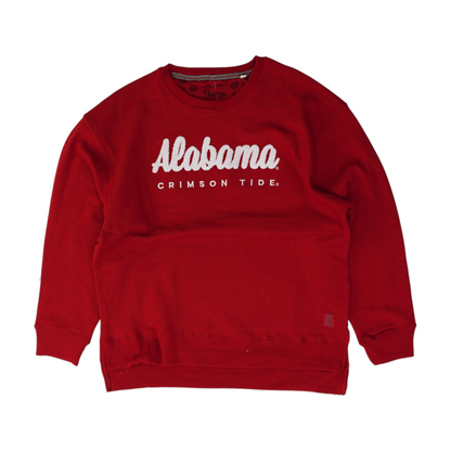 Red Alabama Crimson Tide Solid Sweatshirt Pullover