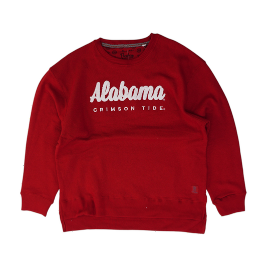 Red Alabama Crimson Tide Solid Sweatshirt Pullover