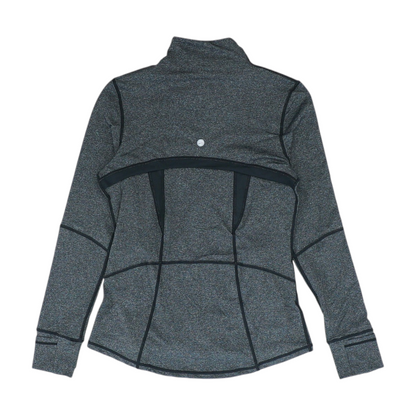 Gray Solid Active Jacket