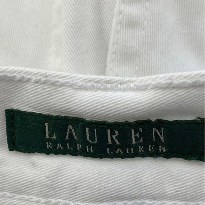 Vintage White Classic Mid-Calf Slacks
