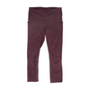 Burgundy Active Leggings