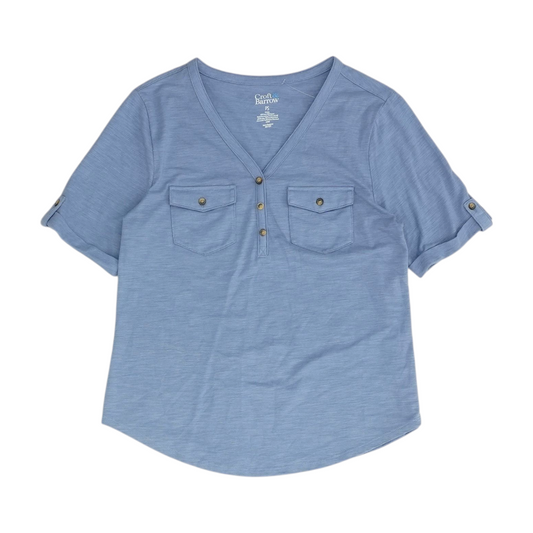 Blue Petite Blouse