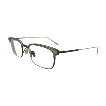 Gray Rectangle Prescription Eyewear