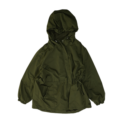 Green Plus Solid Rain Coat