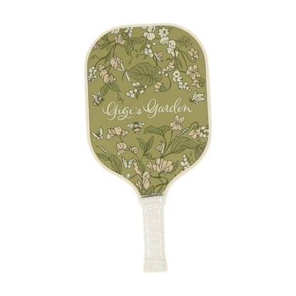 Green Striped Pickleball Paddle