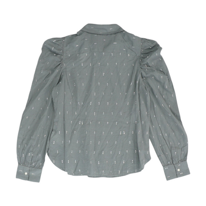 Gray Button Down