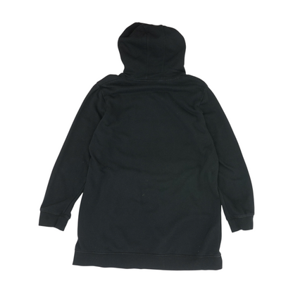 Black Solid Hoodie Pullover