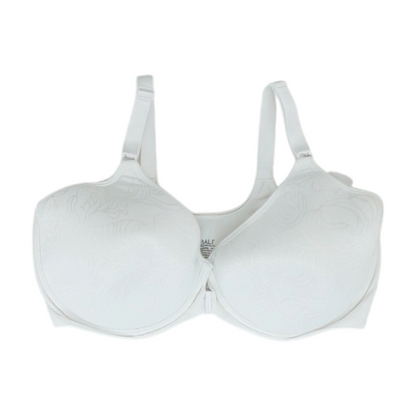 Ivory Plus Floral Sports Bra