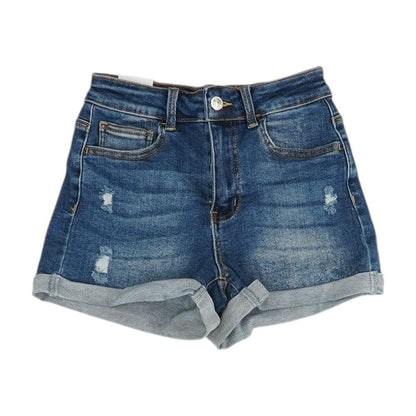 Blue Denim Shorts