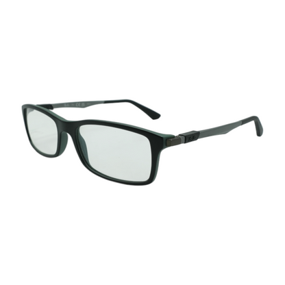 Black RB 7017 Rectangle Prescription Eyewear