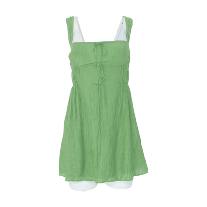 Green Petite Mini Dress