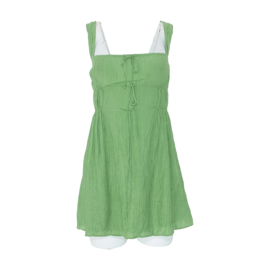 Green Petite Mini Dress
